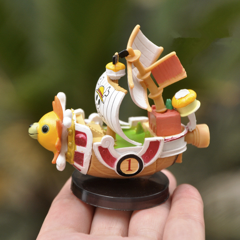 Model Kit Thousand Sunny - Фигурка Луффи, модель корабля «Тысяча Солнц»,