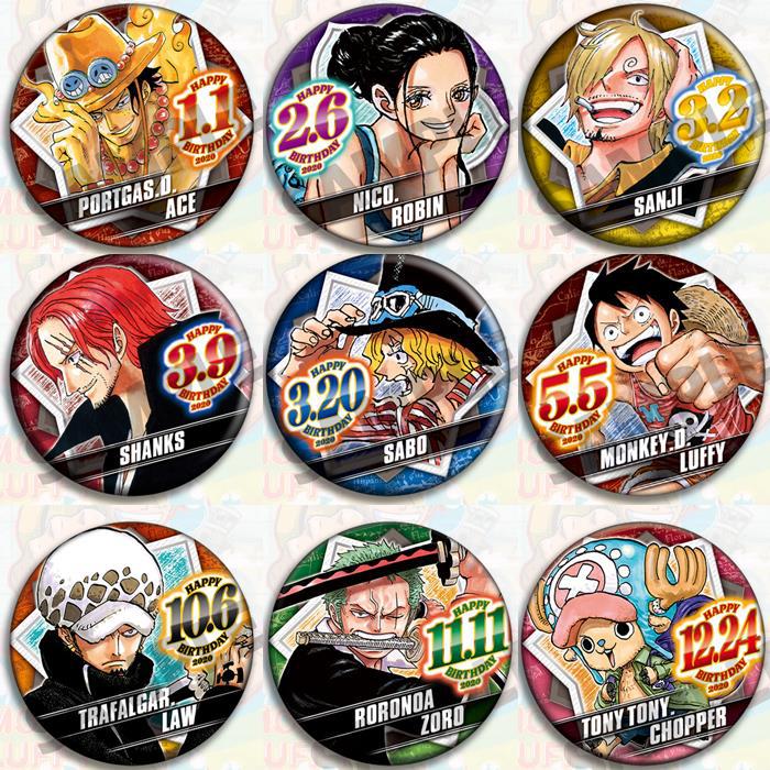 Model Kit One Piece Bandai - Цельный набор значков в стиле аниме,