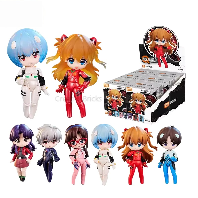 Model Kit Aoshima - Фигурки BLOKEES Neon Genesis Evangelion: Рей,