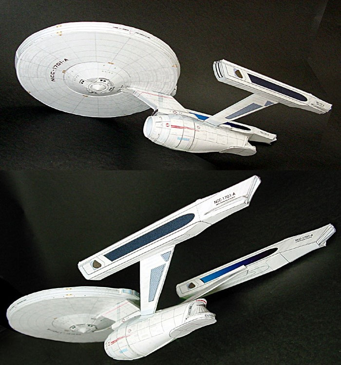 Model Kit Fantasy - Звездный путь в США Enterprise NCC-1701-A