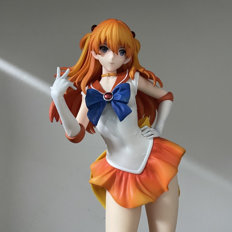 Model Kit Aoshima - 27-сантиметровая фигурка Аска из аниме «Сейлор