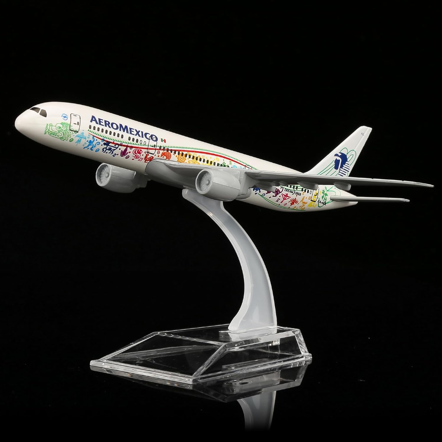 Model Kit Plane - Металлическая модель самолета Aeromexico B787, 16