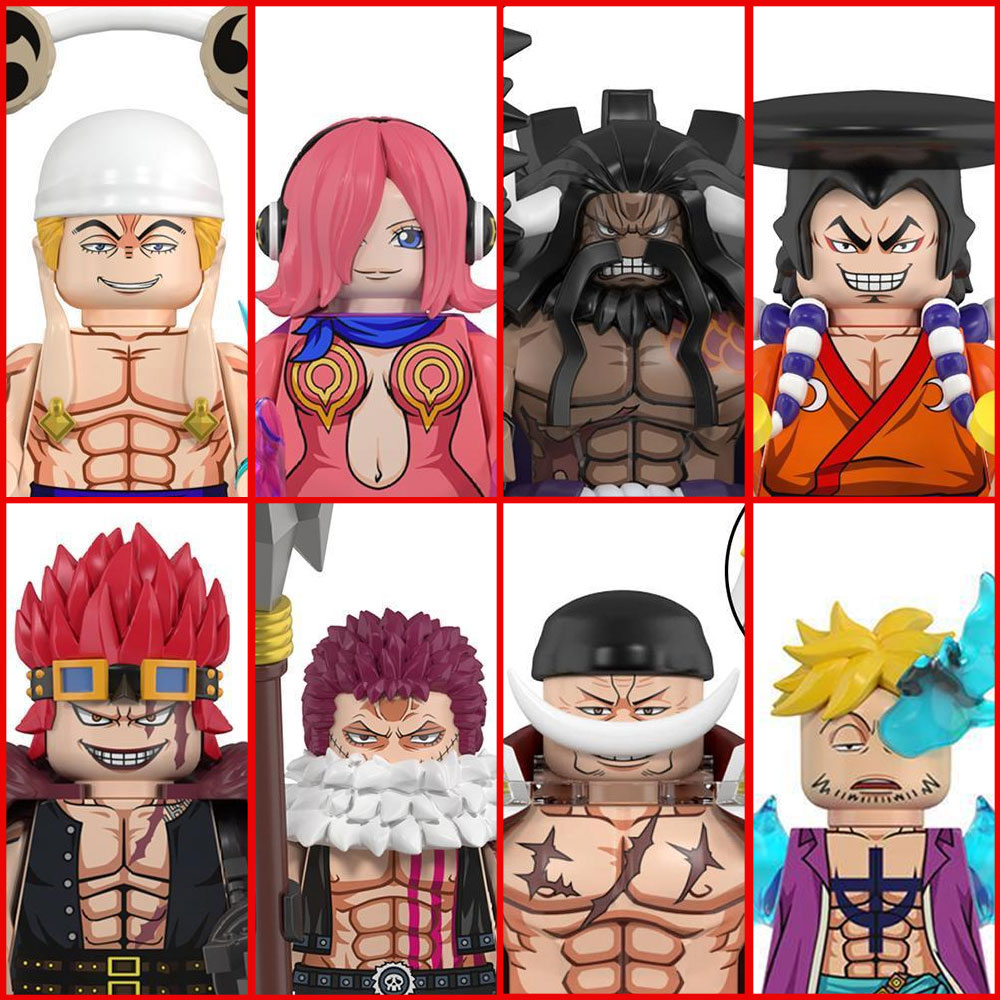 Model Kit One Piece Bandai - Набор минифигурок из конструктора One Piece,
