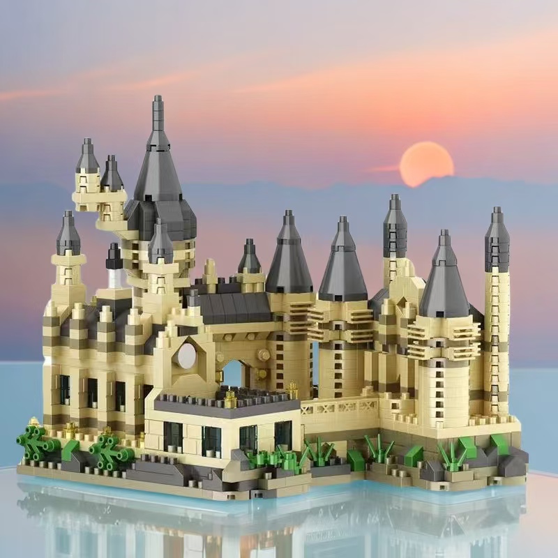 Model Kit Harry Potter - 1851 шт. мини-модель Magic Academy, строительные