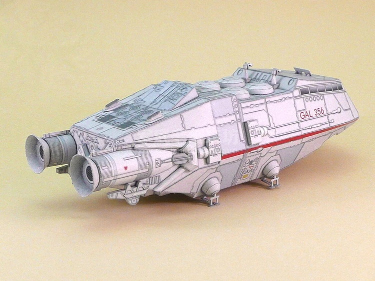Model Kit Fantasy - Масштаб 1:120 Battlestar Galactica колониальный челнок