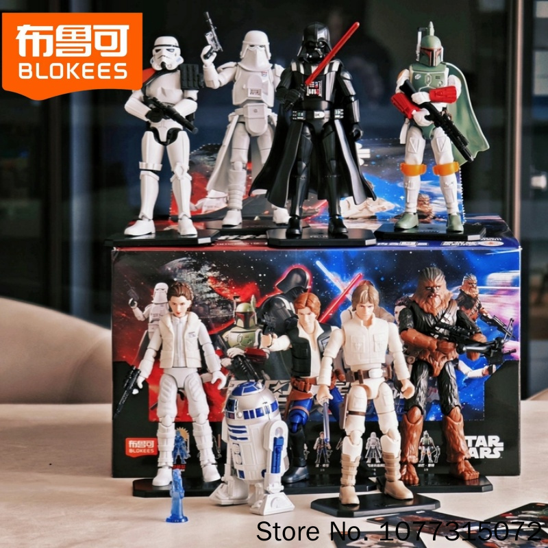 Model Kit China - Коллекционная фигурка Blokees Star Wars Galaxy