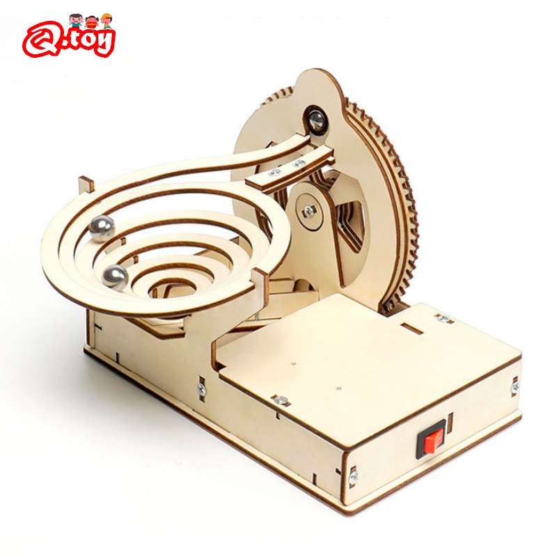 Model Kit China - Обучающий набор Steam Science, 3D Деревянный