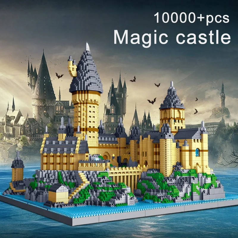 Model Kit Harry Potter - Обучающий DIY Волшебный Замок Строительный Набор