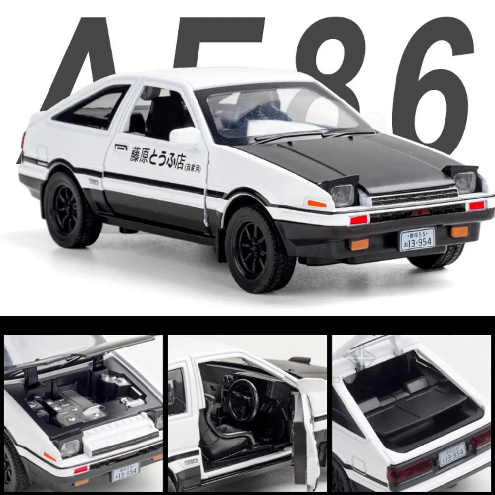 Model Kit Ae86 - Литая фотовспышка из сплава, оригинальная D