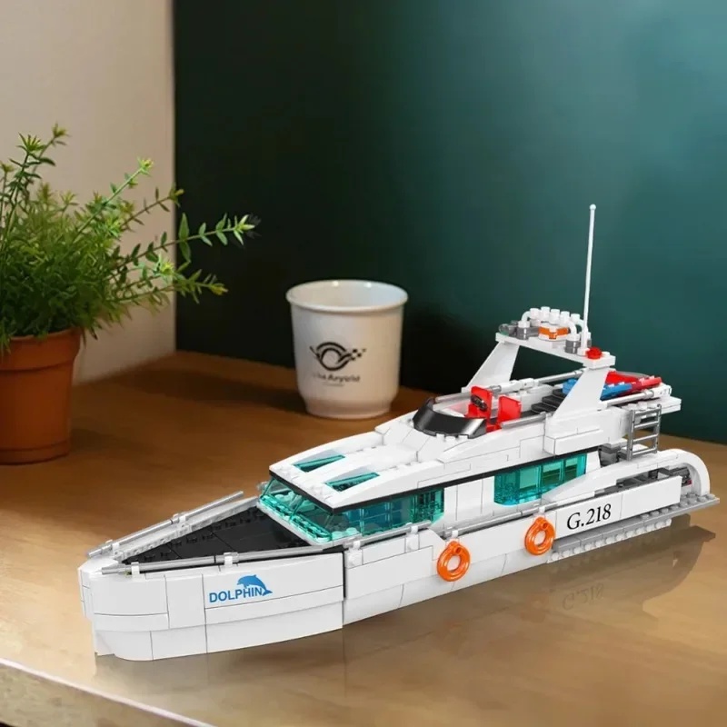 Конструктор Mould King 857 дет – обзор и цена Model Kit Yacht