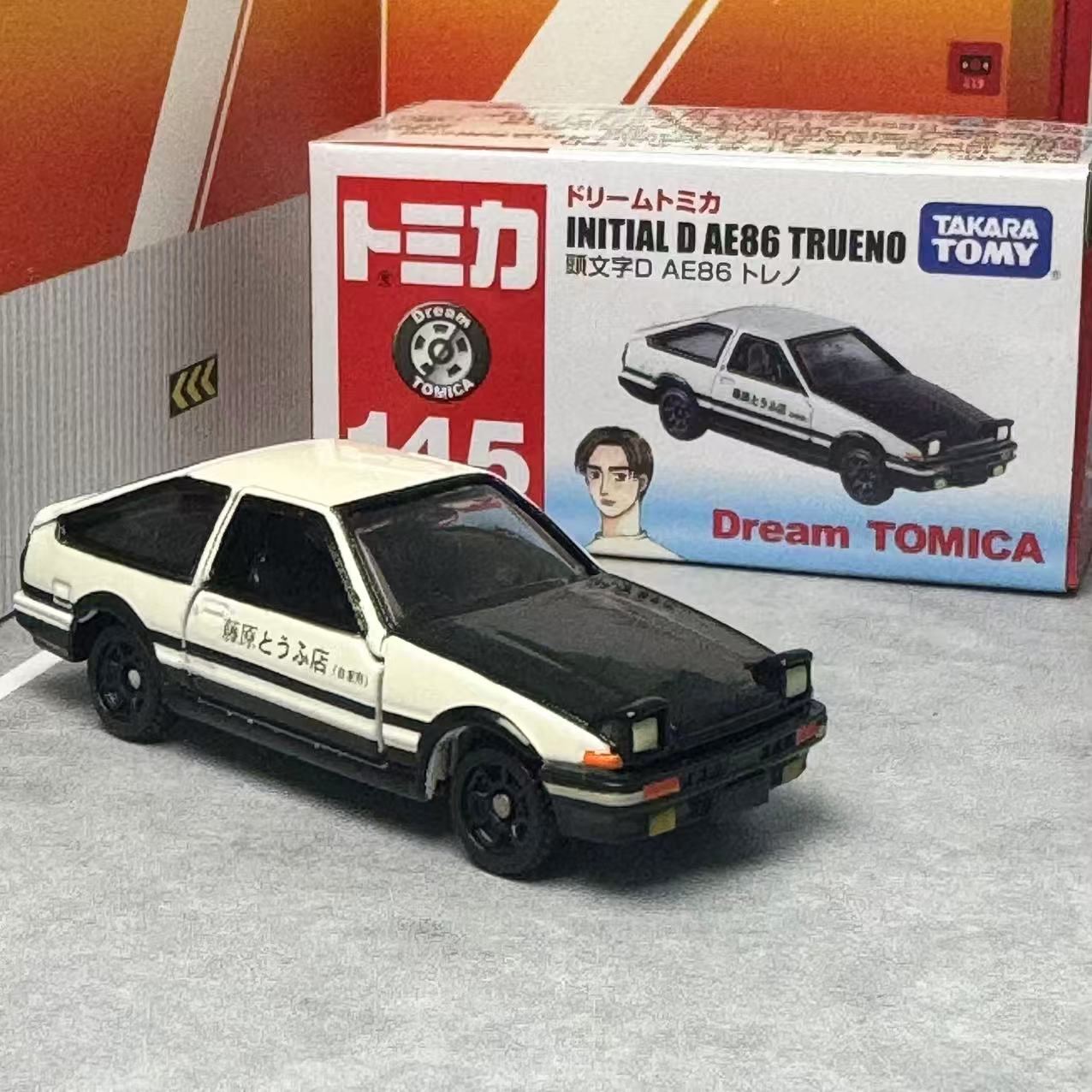 Takara Tomy Tomica NO.145 Drea – обзор и цена Model Kit Ae86