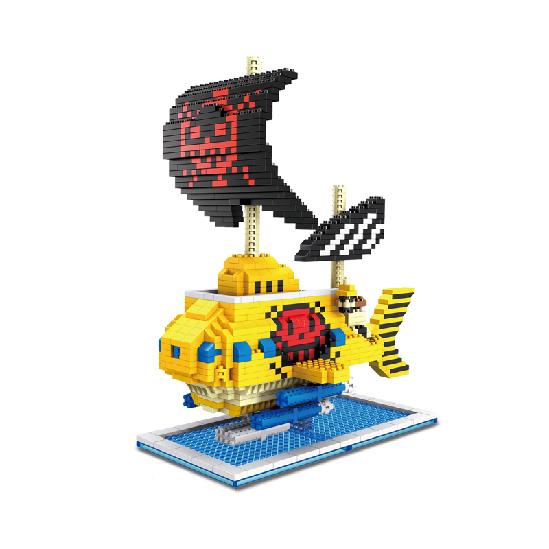 One Piece Pirate Ship Building – обзор и цена Model Kit Thousand Sunny