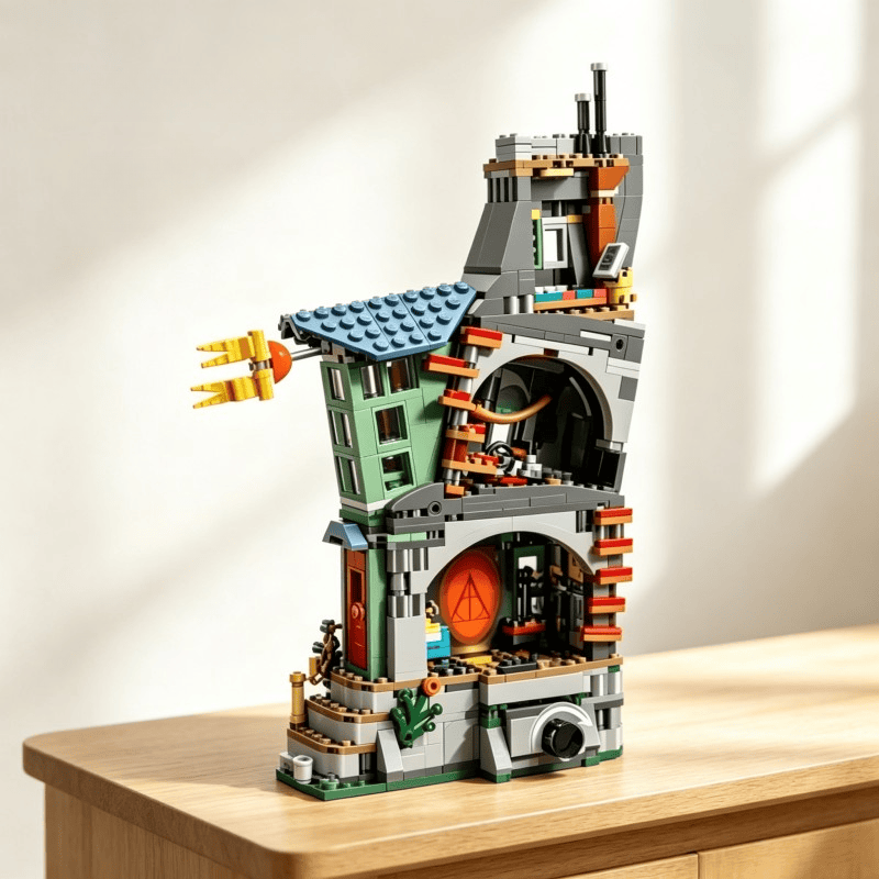 Классический конструктор Magic – обзор и цена Model Kit Harry Potter