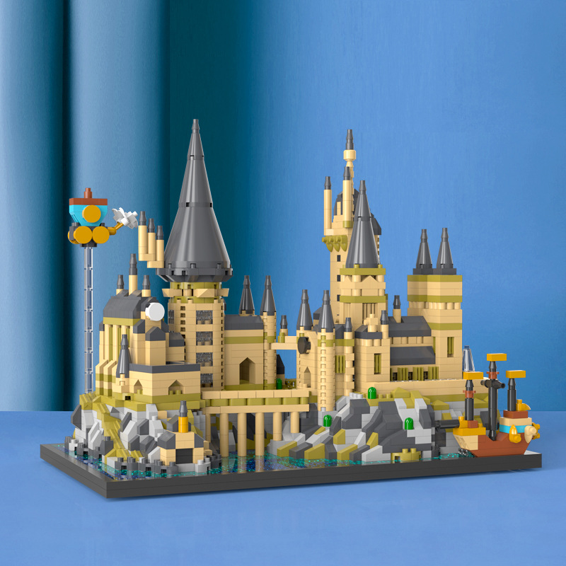Новый каменный волшебный замок – обзор и цена Model Kit Harry Potter