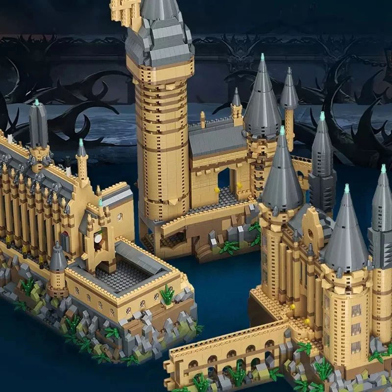 Новый каменный волшебный замок – обзор и цена Model Kit Harry Potter