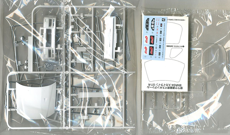 Aoshima 05733 1/24 Initial D S – обзор и цена Model Kit Aoshima