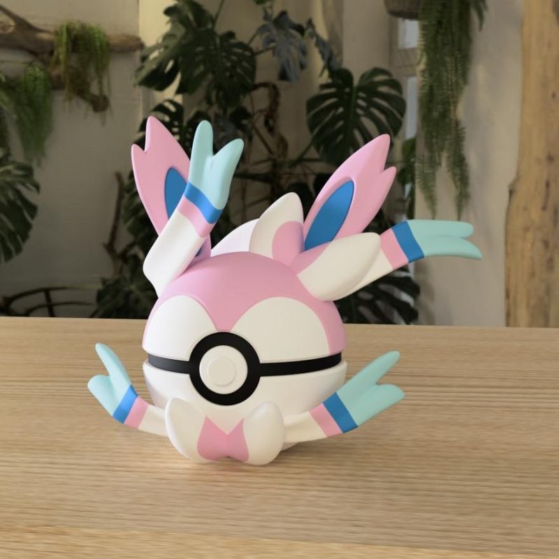 Pokemon Poke Ball Eevee аниме  – обзор и цена Model Kit China