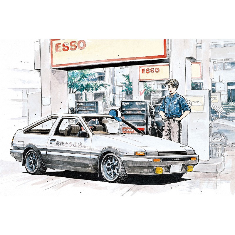 Сборная сборная модель Aoshima – обзор и цена Model Kit Ae86