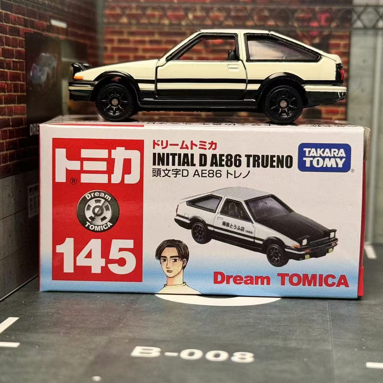 Мечта Томика НО. 145, Initial  – обзор и цена Model Kit Ae86
