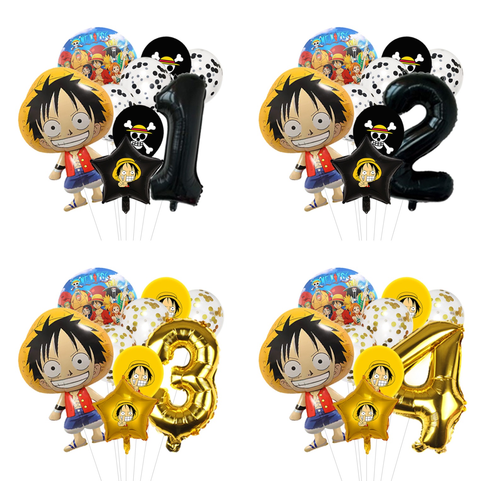Набор воздушных шаров на день  – обзор и цена Model Kit One Piece Bandai