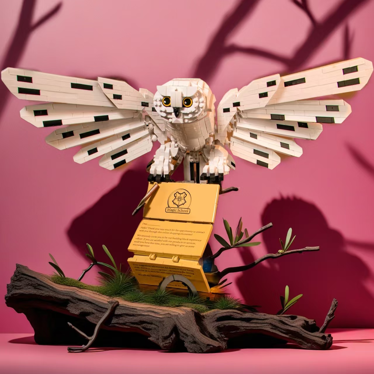 Волшебный мир Сова Доктор Волш – обзор и цена Model Kit Harry Potter