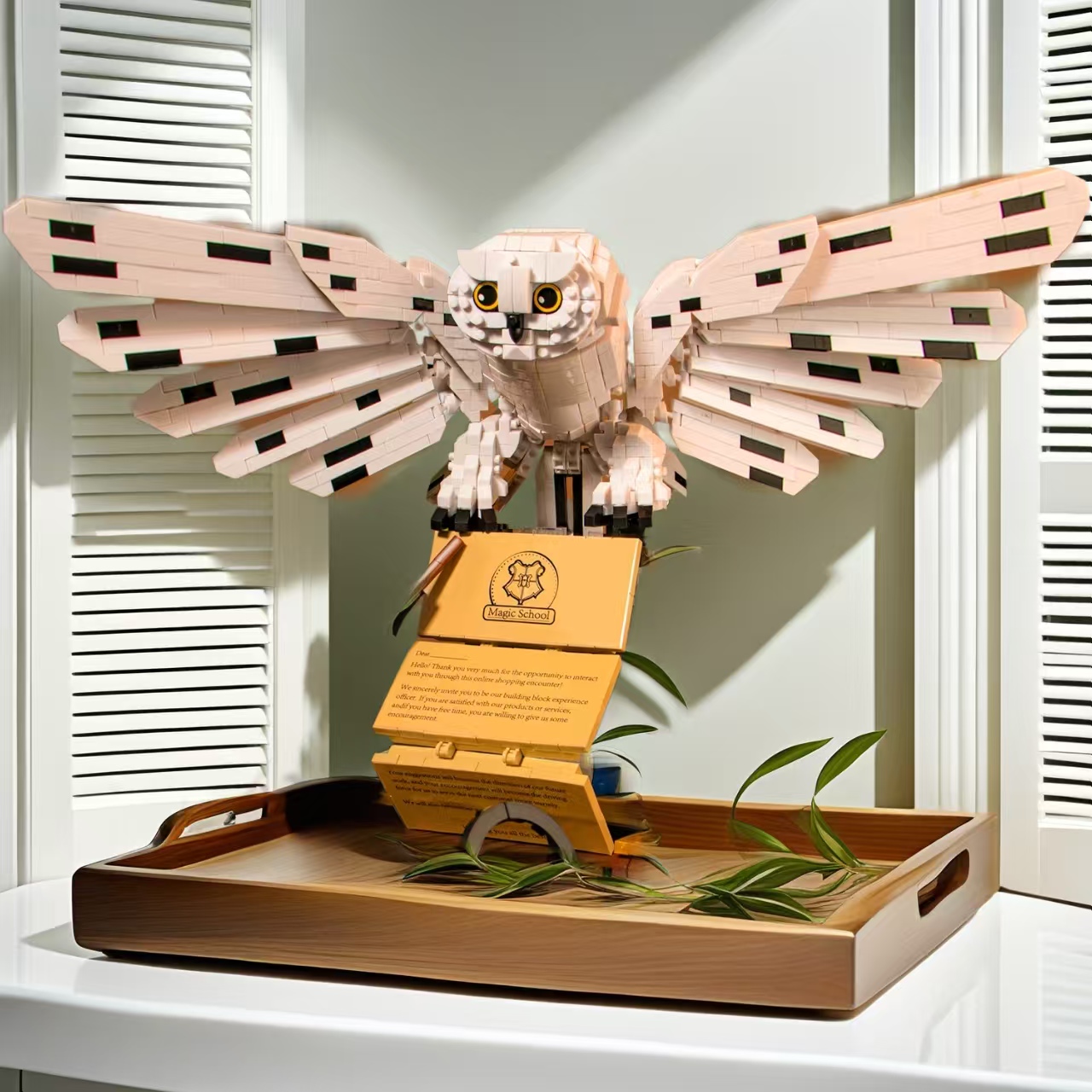 Волшебный мир Сова Доктор Волш – обзор и цена Model Kit Harry Potter