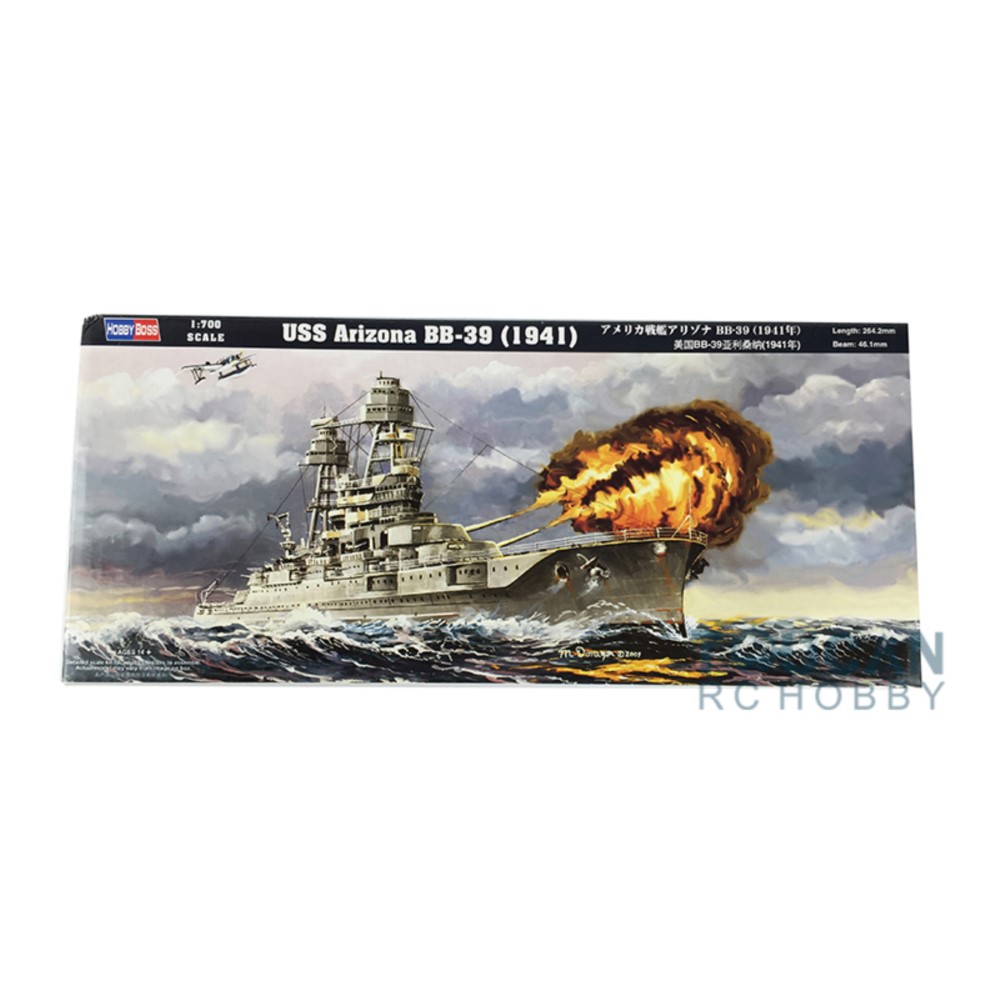 Модель военного корабля Hobby  – обзор и цена Model Kit Uss Arizona