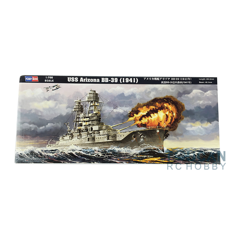 Hobby Boss 1/700 USS Arizona B – обзор и цена Model Kit Uss Arizona
