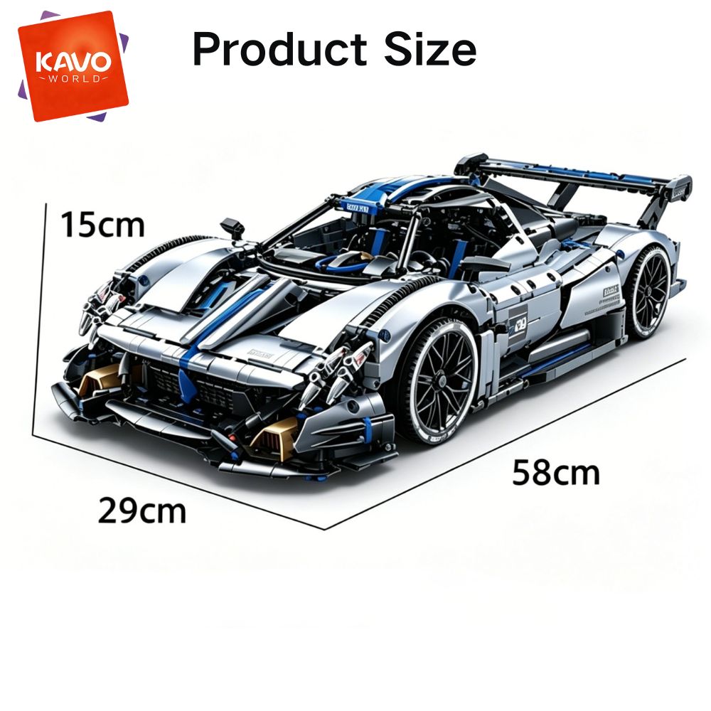 Конструктор KAVOWORLD 1:8, сер – обзор и цена Model Kit Runner