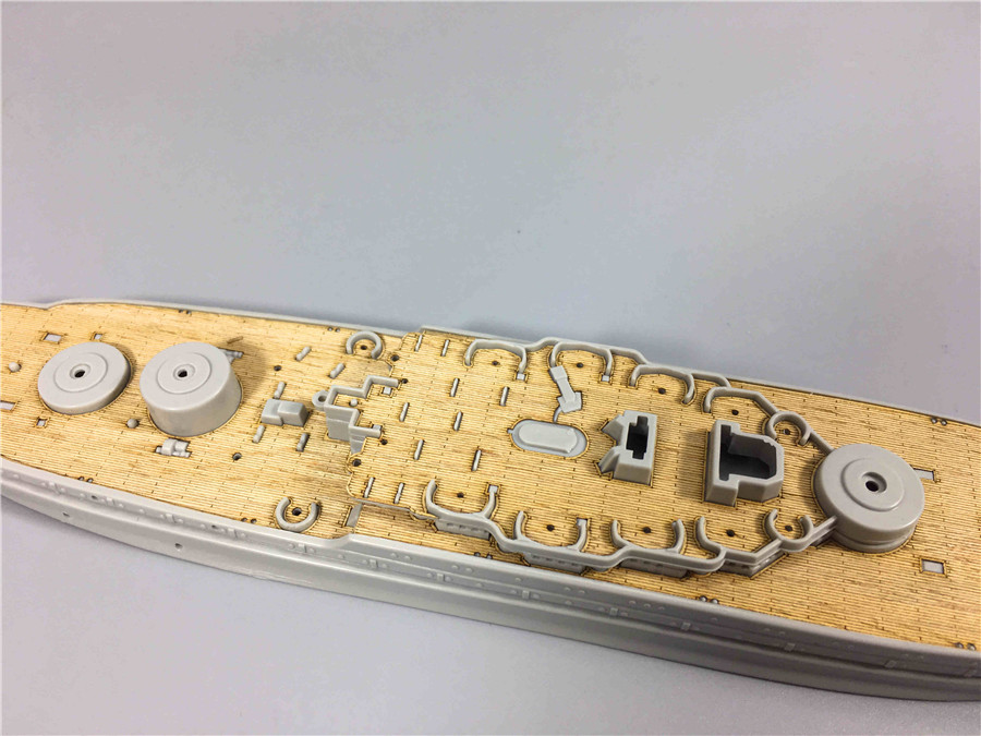 Деревянная колода в масштабе 1 – обзор и цена Model Kit Uss Arizona