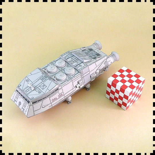 Масштаб 1:120 Battlestar Galac – обзор и цена Model Kit Fantasy
