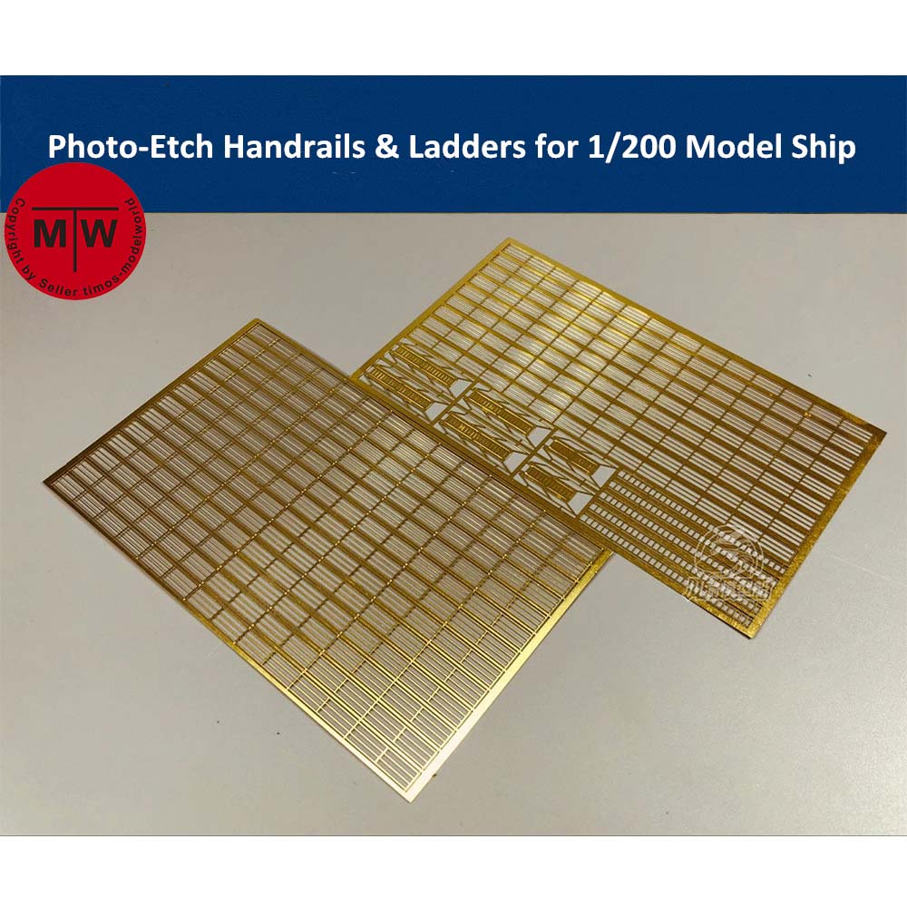 Фото-травления PE перила и лес – обзор и цена Photo Etch Brass