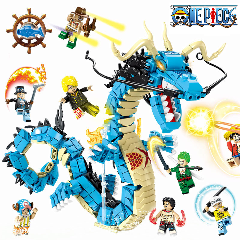 Набор для сборки 8-в-1: Синий  – обзор и цена Model Kit One Piece Bandai