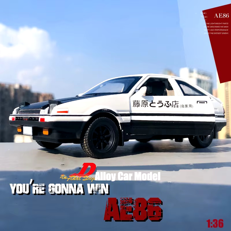 1/36 AE86 модель автомобиля из – обзор и цена Model Kit Ae86