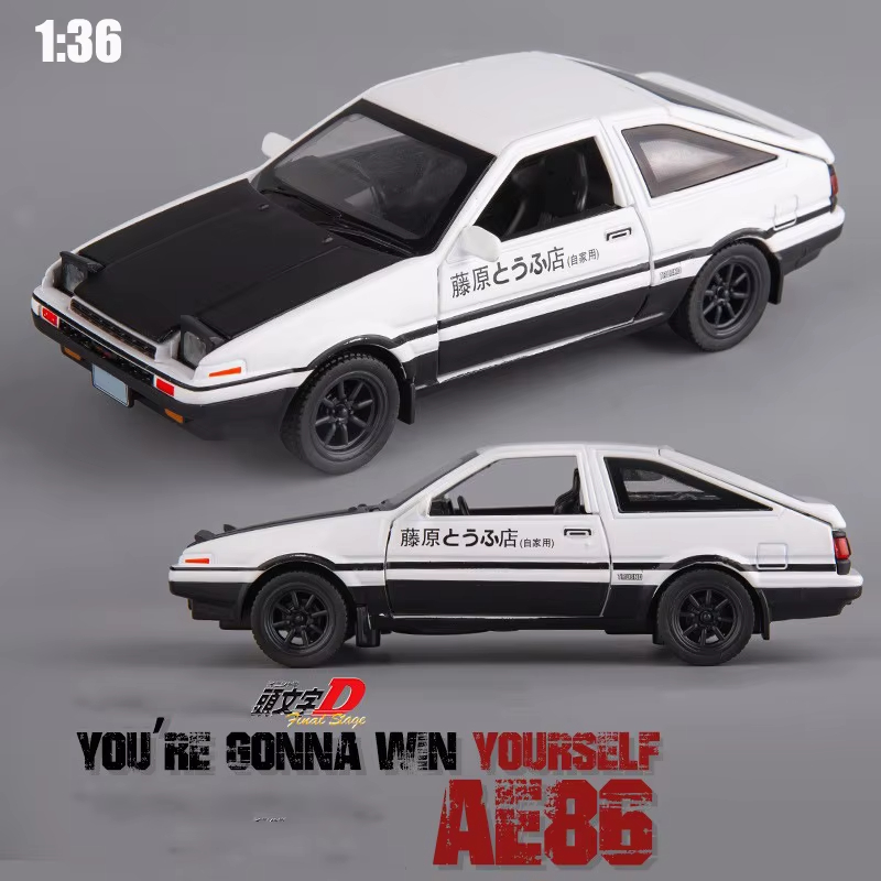 1/36 AE86 модель автомобиля из – обзор и цена Model Kit Ae86