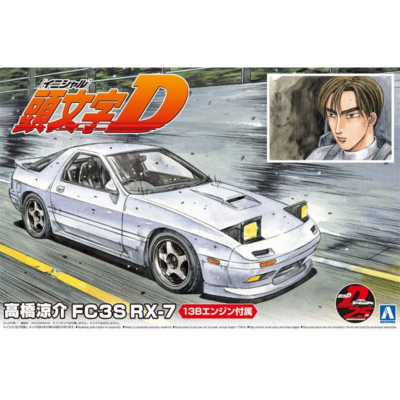 Сборная модель Aoshima 1/24 се – обзор и цена Model Kit Ae86
