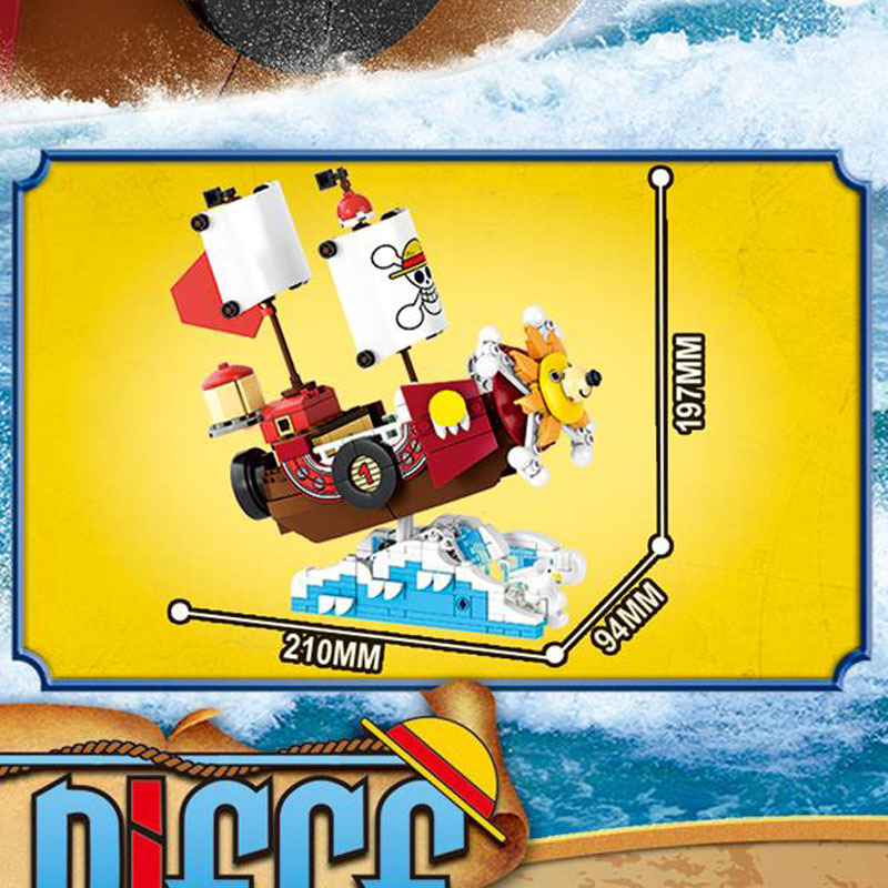 Набор для сборки 4-в-1: Корабл – обзор и цена Model Kit Thousand Sunny