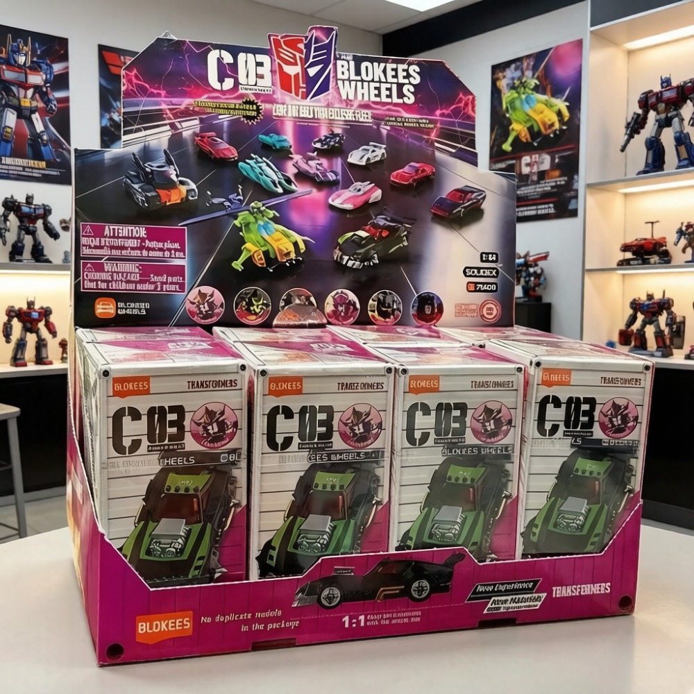 Оригинальный конструктор Bloke – обзор и цена Model Kit Transformers Blokees