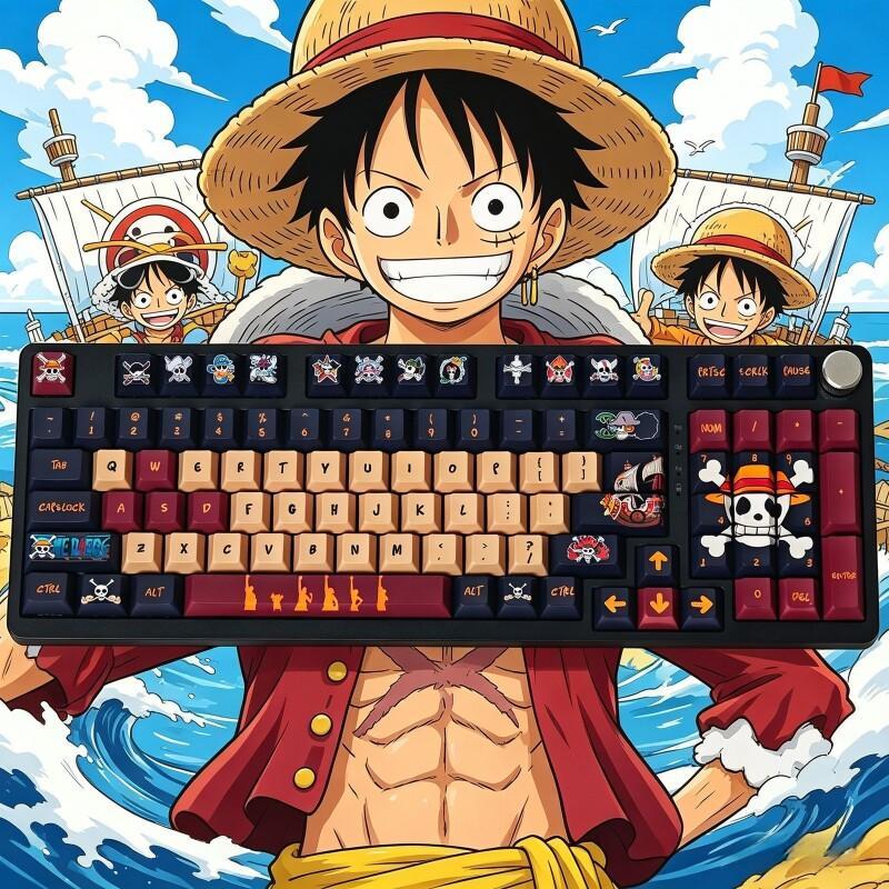 Набор кейкапов BANDAI One Piec – обзор и цена Model Kit One Piece Bandai